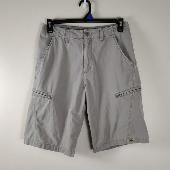 VTG Quiksilver Y2K Surfwear casual streetwear shorts cargo mens size 30 - Picture 1 of 8
